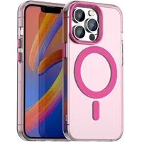 Custodia MagSafe per Apple iPhone 13 Pro Max, Techsuit, CandyCase, Rosa — 3