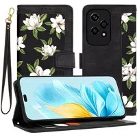 Custodia per Honor 200 Lite, Techsuit, FlipCraft, Nera — 3