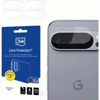 Pellicola protettiva per fotocamera posteriore 3MK Protection per Google Pixel 10 Pro, vetro flessibile, set da 4 pezzi, trasparente — 3
