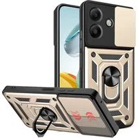 Custodia per Oppo A3 4G / A3 5G, Techsuit, CamShield, Dorata — 3