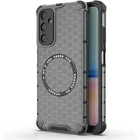 Custodia MagSafe per Samsung Galaxy A05s A057, Techsuit, HoneyComb Shield, Nera — 3
