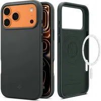 Custodia MagSafe per Apple iPhone 17 Pro Max, Spigen, Silicone Fit, Verde ACS10271 — 3
