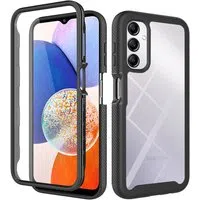 Custodia per Samsung Galaxy A14 A145 / A14 5G A146, Techsuit, Defense360 Pro, Nera — 3