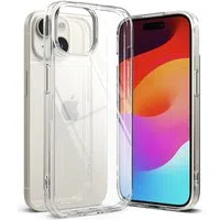 Custodia per Apple iPhone 15, Ringke, Fusion, Trasparente — 3