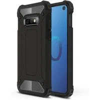 Custodia per Samsung Galaxy S10e G970, Techsuit, Hybrid Armor, Nera — 3