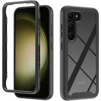 Custodia per Samsung Galaxy S23+ S916, Techsuit, Defense360 Pro, Nera — 3