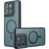 Custodia MagSafe per Motorola Moto G67 Power / G57 Power, Techsuit, PureFrost, Nera Satinata — 3