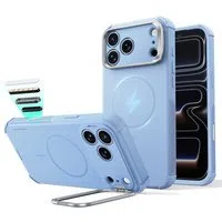 Custodia MagSafe per Apple iPhone 18 Pro / 17 Pro, ESR, Cyber Armor Kickstand, Blu