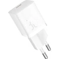 Caricatore di rete Baseus GaN GaN Mini 1C, 30W, 3A, 1 x USB-C, bianco CCGN070502 — 3