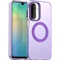 Custodia MagSafe per Samsung Galaxy A26 A266, Techsuit, CandyCase, Viola — 3