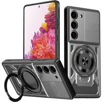 Custodia per Samsung Galaxy S20 FE 2022 G781 / S20 FE 5G G781 / S20 FE G780, Techsuit, RuggedCam, Grigio — 3