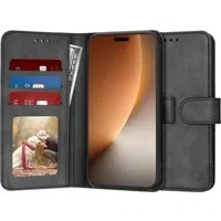 Custodia per Honor Magic8 Pro, Techsuit, Diary Book, Nera — 3