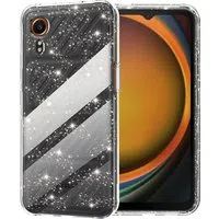 Custodia per Samsung Galaxy Xcover7 G556, Techsuit, SparkleSkin, Trasparente — 3