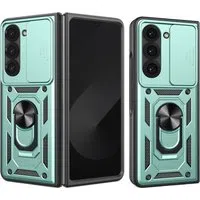 Custodia per Samsung Galaxy Z Fold6 F956, Techsuit, CamShield, Verde — 3