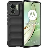 Custodia per Motorola Edge (2023) / Edge 40, Techsuit, Magic Shield, Nera — 3
