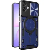 Custodia per Samsung Galaxy A07 4G A075, Techsuit, CamGuard Pro, Blu — 3