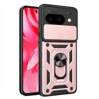 Custodia per Google Pixel 9a, Techsuit, CamShield, Rosa — 3