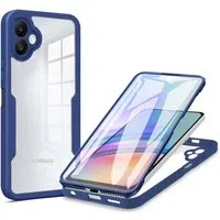 Custodia per Samsung Galaxy A06 A065, Techsuit, ColorVerse 360, Blu — 3