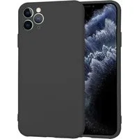 Custodia per Apple iPhone 11 Pro Max, Techsuit, SoftFlex, Nera — 3