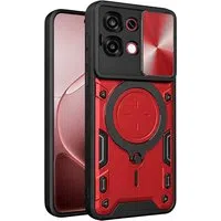 Custodia per Oppo A6 Pro 5G / A6 Pro 4G, Techsuit, CamGuard Pro, Rossa — 3