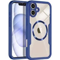 Custodia MagSafe per Apple iPhone 17, Techsuit, ColorVerse 360, Blu — 3