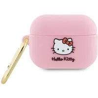 Custodia Hello Kitty 3D Kitty Head per Apple AirPods Pro 2, Rosa — 3