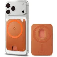 Portafoglio MagSafe, Spigen, Valentinus MagFit+, Arancione AFA11340 — 3