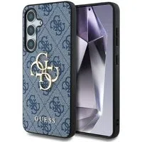 Custodia per Samsung Galaxy S25 S931, Guess, 4G Big Logo, Blu — 3