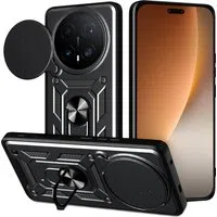 Custodia per Honor Magic8 Pro, Techsuit, CamShield, Nera — 3
