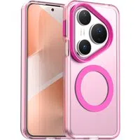 Custodia MagSafe per Huawei Pura 80 Pro, Techsuit, CandyCase, Rosa — 3