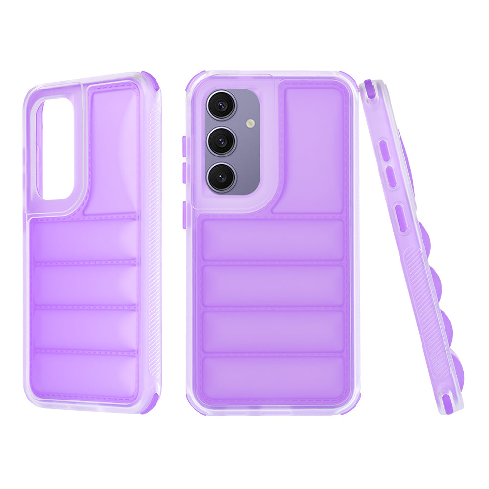 Techsuit Custodia per Samsung Galaxy S24+ S926, Techsuit, Wave Shield, Viola