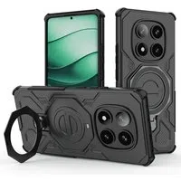 Custodia per Xiaomi Redmi Note 14 Pro+ 5G, Techsuit, Carbon Shield Pro, Nera — 3