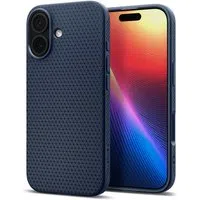 Custodia per Apple iPhone 17, Spigen, Liquid Air, Blu Navy ACS10370 — 3