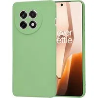 Custodia per OnePlus 13R, Techsuit, SoftFlex, Verde Chiaro — 3
