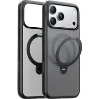 Custodia MagSafe per Apple iPhone 17 Pro Max, Torras, Ostand Spin, Nera — 3