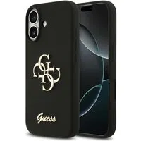 Custodia per Apple iPhone 17, Guess, Big 4G Script, Nera — 3