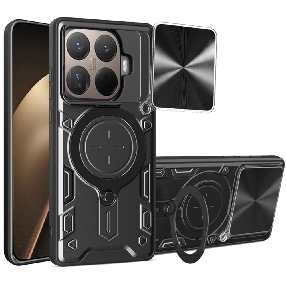 Techsuit Custodia per Xiaomi 15T Pro, Techsuit, CamGuard Pro, Nera