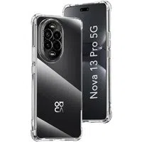 Custodia per Huawei nova 13 Pro, Techsuit, Shockproof Clear, Trasparente — 3