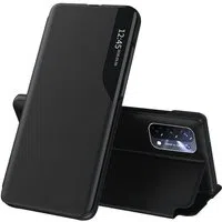 Custodia per OnePlus Nord N200 5G / Oppo A74 5G / A54 5G, Techsuit, eFold, Nera — 3