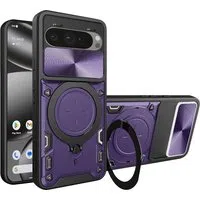 Custodia per Google Pixel 10 Pro XL, Techsuit, CamGuard Pro, Viola — 3