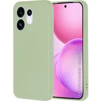 Custodia per Oppo Reno16, Techsuit, SoftFlex, Verde Chiaro — 3