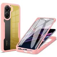 Custodia per Xiaomi Poco X7 Pro, Techsuit, ColorVerse 360, Rosa — 3