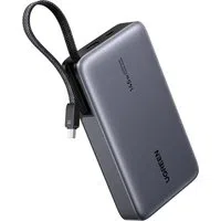 Batteria Esterna UGREEN PB551 (55992), 20000mAh, 145W, QC + PD, 1 x USB-A - 2 x USB-C, Grigio — 3