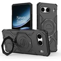 Custodia per OnePlus Nord 4, Techsuit, Carbon Shield Pro, Nera — 3