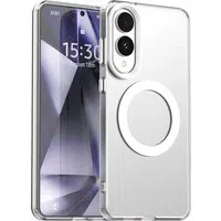 Custodia MagSafe per Samsung Galaxy S25 Edge S937, Techsuit, CandyCase, Bianca — 3