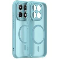 Custodia MagSafe per Xiaomi 17, Techsuit, HaloFrost II, Verde Chiaro — 3