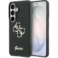 Custodia per Samsung Galaxy S26 S942, Guess, IML Big Metal 4G Script, Nera — 3