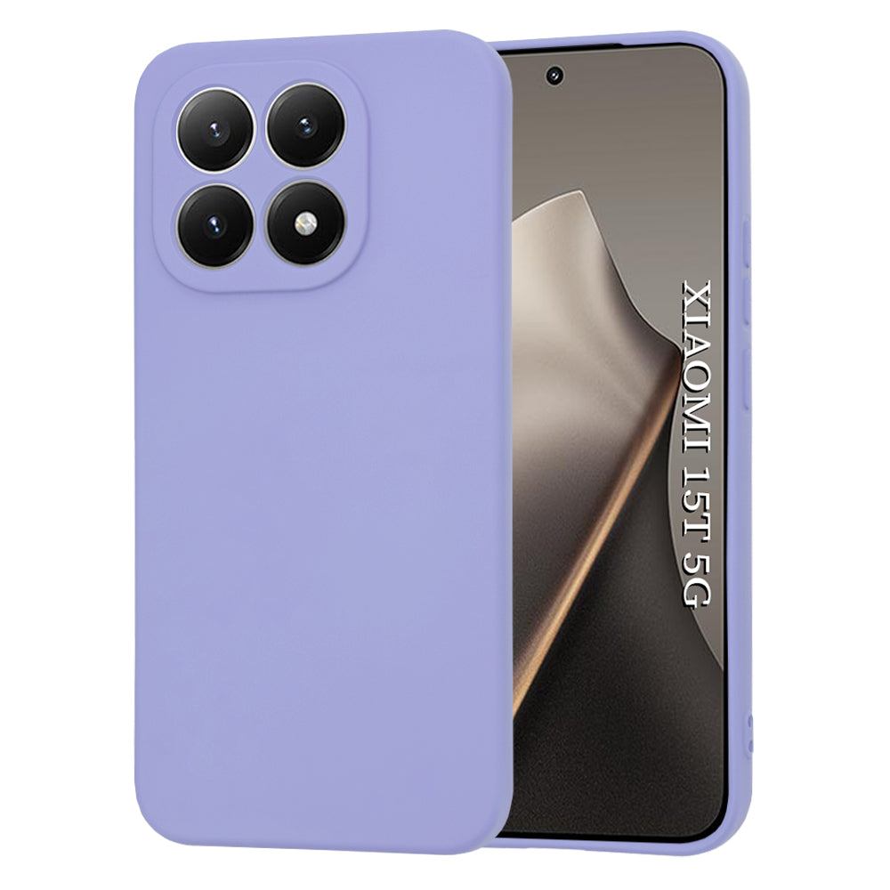 Techsuit Custodia per Xiaomi 15T, Techsuit, SoftFlex, Lilla Chiaro