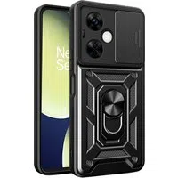Custodia per OnePlus Nord CE 3 Lite, Techsuit, CamShield, Nera — 3
