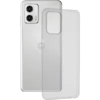 Custodia per Motorola Moto G73, Techsuit, Chiara, Trasparente — 3